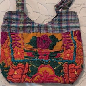 Colorful Embroidered Women's Bag